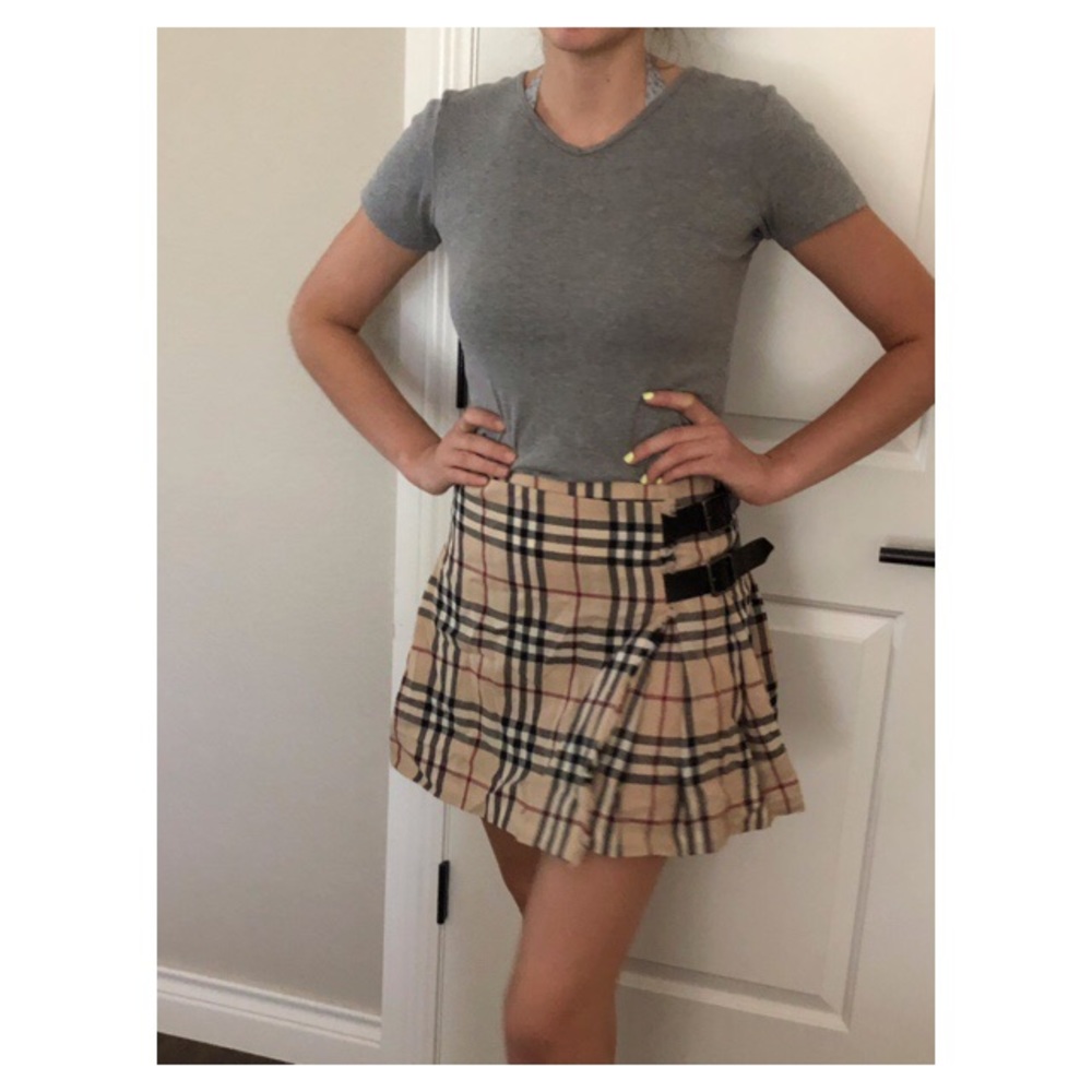 Classic Burberry Skirt